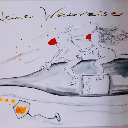 Apartamento Weinreisedomizil Mit Eigenem Garten Und Parkplatz